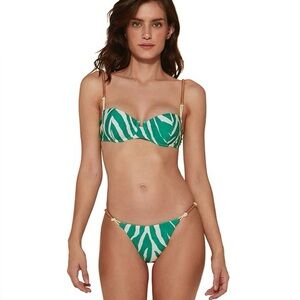 VIX Elis green bikini S/M